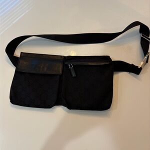 Gucci Black Men's Belt Bag